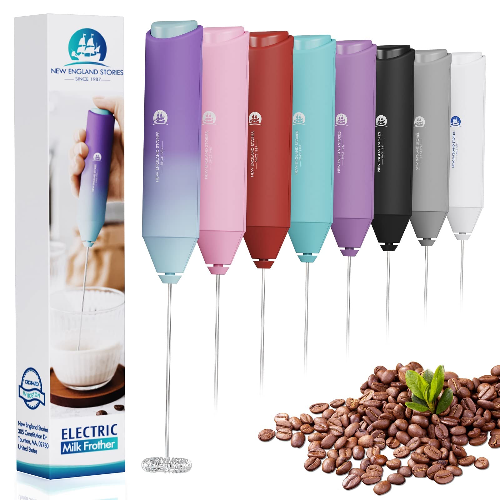 Amazon.com: Powerful Milk Frother Handheld Foam Maker, Mini Whisk